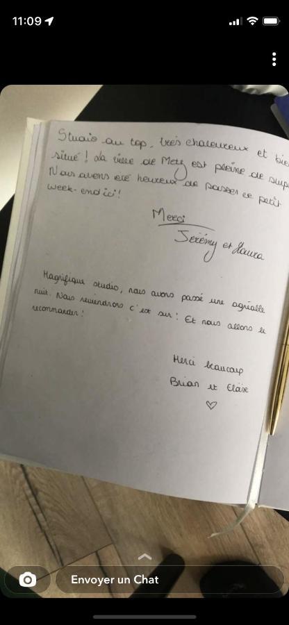 דירות Studio Classe Haut De Gamme-Metz Gare מראה חיצוני תמונה